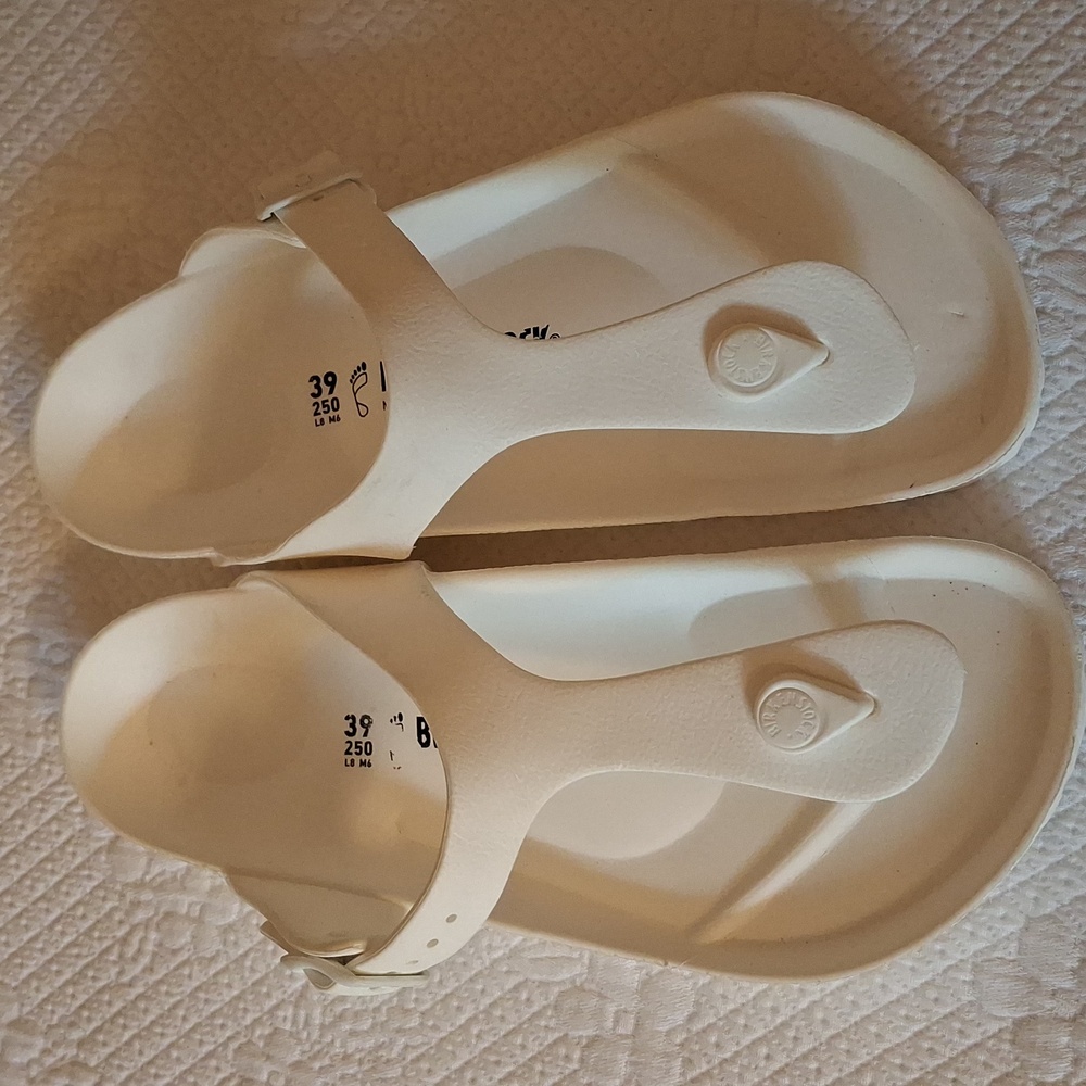 Birkenstock White Sandals - Picture 3 of 4